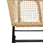 vidaXL Gartenstühle 2 Stk. Braun Poly Rattan vidaXL Gartenstühle 2 Stk. Braun Poly Rattan