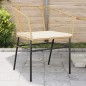 vidaXL Gartenstühle 2 Stk. mit Kissen Braun Poly Rattan vidaXL Gartenstühle 2 Stk. mit Kissen Braun Poly Rattan