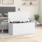 vidaXL Truhe Weiß 100x42x46 cm Holzwerkstoff vidaXL Truhe Weiß 100x42x46 cm Holzwerkstoff