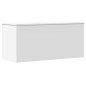 vidaXL Truhe Weiß 100x42x46 cm Holzwerkstoff vidaXL Truhe Weiß 100x42x46 cm Holzwerkstoff