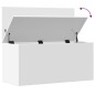 vidaXL Truhe Weiß 100x42x46 cm Holzwerkstoff vidaXL Truhe Weiß 100x42x46 cm Holzwerkstoff