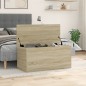 vidaXL Truhe Sonoma-Eiche 100x42x46 cm Holzwerkstoff vidaXL Truhe Sonoma-Eiche 100x42x46 cm Holzwerkstoff