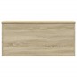 vidaXL Truhe Sonoma-Eiche 100x42x46 cm Holzwerkstoff vidaXL Truhe Sonoma-Eiche 100x42x46 cm Holzwerkstoff