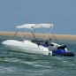 vidaXL 3-Bow Bimini-Top mit Seitenteilen 183x(170-182)x137 cm vidaXL 3-Bow Bimini-Top mit Seitenteilen 183x(170-182)x137 cm