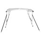vidaXL 3-Bow Bimini-Top mit Seitenteilen 183x(170-182)x137 cm vidaXL 3-Bow Bimini-Top mit Seitenteilen 183x(170-182)x137 cm