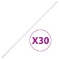 vidaXL Installationsrohre 20x10 mm 30 m PVC vidaXL Installationsrohre 20x10 mm 30 m PVC