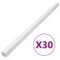 vidaXL Installationsrohre 33x33 mm 30 m PVC vidaXL Installationsrohre 33x33 mm 30 m PVC