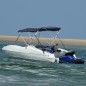vidaXL 3-Bow Bimini-Top mit Seitenteilen 183x(185-198)x137 cm vidaXL 3-Bow Bimini-Top mit Seitenteilen 183x(185-198)x137 cm