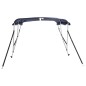vidaXL 3-Bow Bimini-Top mit Seitenteilen 183x(185-198)x137 cm vidaXL 3-Bow Bimini-Top mit Seitenteilen 183x(185-198)x137 cm