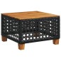 vidaXL 7-tlg. Garten-Sofagarnitur mit Kissen Schwarz Poly Rattan vidaXL 7-tlg. Garten-Sofagarnitur mit Kissen Schwarz Poly Rattan