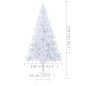 Künstlicher Weihnachtsbaum mit LEDs 210 cm 910 Zweige Künstlicher Weihnachtsbaum mit LEDs 210 cm 910 Zweige