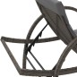 vidaXL Sonnenliegen 2 Stk. mit Auflagen Grau Poly Rattan vidaXL Sonnenliegen 2 Stk. mit Auflagen Grau Poly Rattan