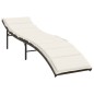 vidaXL Sonnenliegen 2 Stk. mit Auflagen Braun Poly Rattan vidaXL Sonnenliegen 2 Stk. mit Auflagen Braun Poly Rattan