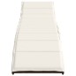 vidaXL Sonnenliegen 2 Stk. mit Auflagen Braun Poly Rattan vidaXL Sonnenliegen 2 Stk. mit Auflagen Braun Poly Rattan