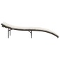 vidaXL Sonnenliegen 2 Stk. mit Auflagen Braun Poly Rattan vidaXL Sonnenliegen 2 Stk. mit Auflagen Braun Poly Rattan
