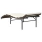 vidaXL Sonnenliegen 2 Stk. mit Auflagen Braun Poly Rattan vidaXL Sonnenliegen 2 Stk. mit Auflagen Braun Poly Rattan