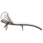 vidaXL Sonnenliegen 2 Stk. mit Auflagen Braun Poly Rattan vidaXL Sonnenliegen 2 Stk. mit Auflagen Braun Poly Rattan
