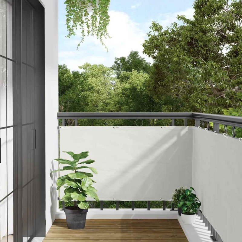 vidaXL Balkon-Sichtschutz Weiß 400x90 cm PVC vidaXL Balkon-Sichtschutz Weiß 400x90 cm PVC