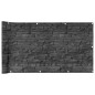 vidaXL Balkon-Sichtschutz Steinoptik Grau 700x90 cm PVC vidaXL Balkon-Sichtschutz Steinoptik Grau 700x90 cm PVC