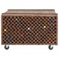 vidaXL Beistelltisch Teak 60x60x38 cm vidaXL Beistelltisch Teak 60x60x38 cm