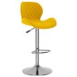 vidaXL Barhocker 2 Stk. Senfgelb Samt vidaXL Barhocker 2 Stk. Senfgelb Samt