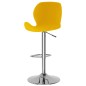 vidaXL Barhocker 2 Stk. Senfgelb Samt vidaXL Barhocker 2 Stk. Senfgelb Samt