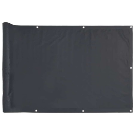 vidaXL Balkon-Sichtschutz Anthrazit 500x90 cm PVC