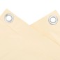vidaXL Balkon-Sichtschutz Creme 600x90 cm PVC vidaXL Balkon-Sichtschutz Creme 600x90 cm PVC