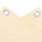 vidaXL Balkon-Sichtschutz Creme 400x90 cm PVC vidaXL Balkon-Sichtschutz Creme 400x90 cm PVC