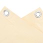 vidaXL Balkon-Sichtschutz Creme 500x120 cm PVC vidaXL Balkon-Sichtschutz Creme 500x120 cm PVC