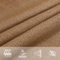 vidaXL Sonnensegel 160 g/m² Taupe 2,5x3,5 m HDPE vidaXL Sonnensegel 160 g/m² Taupe 2,5x3,5 m HDPE