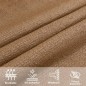 vidaXL Sonnensegel 160 g/m² Taupe 2,5x3,5 m HDPE vidaXL Sonnensegel 160 g/m² Taupe 2,5x3,5 m HDPE