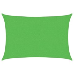 vidaXL Sonnensegel 160 g/m² Hellgrün 2x3 m HDPE