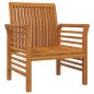 vidaXL 3-tlg. Garten-Lounge-Set mit Kissen Massivholz Akazie vidaXL 3-tlg. Garten-Lounge-Set mit Kissen Massivholz Akazie