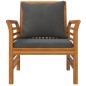 vidaXL 3-tlg. Garten-Lounge-Set mit Kissen Massivholz Akazie vidaXL 3-tlg. Garten-Lounge-Set mit Kissen Massivholz Akazie