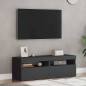 vidaXL TV-Schränke LED-Leuchten 2 Stk. Grau 60x35x40cm vidaXL TV-Schränke LED-Leuchten 2 Stk. Grau 60x35x40cm
