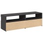 vidaXL TV-Schränke LED-Leuchten 2 Stk. Grau 60x35x40cm vidaXL TV-Schränke LED-Leuchten 2 Stk. Grau 60x35x40cm