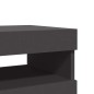 vidaXL TV-Schränke LED-Leuchten 2 Stk. Grau 60x35x40cm vidaXL TV-Schränke LED-Leuchten 2 Stk. Grau 60x35x40cm