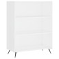 vidaXL Highboard Weiß 69,5x34x180 cm Holzwerkstoff vidaXL Highboard Weiß 69,5x34x180 cm Holzwerkstoff
