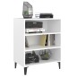 vidaXL Sideboard Weiß 57x35x70 cm Holzwerkstoff vidaXL Sideboard Weiß 57x35x70 cm Holzwerkstoff