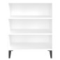 vidaXL Sideboard Weiß 57x35x70 cm Holzwerkstoff vidaXL Sideboard Weiß 57x35x70 cm Holzwerkstoff