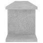 vidaXL Wandregale 2 Stk. Betongrau 105x18x20 cm Holzwerkstoff vidaXL Wandregale 2 Stk. Betongrau 105x18x20 cm Holzwerkstoff