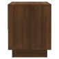 vidaXL Nachttisch Braun Eichen-Optik 45x34x44 cm Holzwerkstoff vidaXL Nachttisch Braun Eichen-Optik 45x34x44 cm Holzwerkstoff