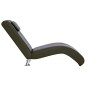 vidaXL Chaiselongue mit Kissen Braun Kunstleder vidaXL Chaiselongue mit Kissen Braun Kunstleder