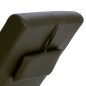 vidaXL Chaiselongue mit Kissen Braun Kunstleder vidaXL Chaiselongue mit Kissen Braun Kunstleder
