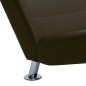 vidaXL Chaiselongue mit Kissen Braun Kunstleder vidaXL Chaiselongue mit Kissen Braun Kunstleder