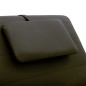 vidaXL Chaiselongue mit Kissen Braun Kunstleder vidaXL Chaiselongue mit Kissen Braun Kunstleder
