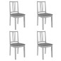 vidaXL 5-tlg. Essgruppe MDF Grau vidaXL 5-tlg. Essgruppe MDF Grau