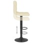 vidaXL Barhocker 2 Stk. Creme Stoff vidaXL Barhocker 2 Stk. Creme Stoff