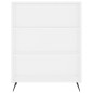 vidaXL Highboard Weiß 69,5x34x180 cm Holzwerkstoff vidaXL Highboard Weiß 69,5x34x180 cm Holzwerkstoff